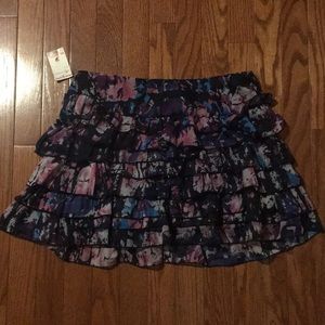 Colorful Ruffle Skirt